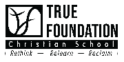 True Foundation Christian School Logo